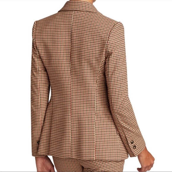 L’AGENCE Chamberlain Houndstooth Blazer - Picture 5 of 12